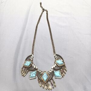 Women's Statement Bib Necklace